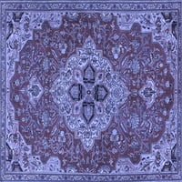 Tradicionalne prostirke za unutarnje prostore u pravokutnom obliku u perzijskoj plavoj boji, 2' 3' iz tvrtke A.