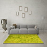 Kućni kvadratni poplun žuti tepisi za prijelazne zone od 8 stopa