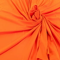 Rim Tekstil Ity Matt Jersey - poliester spande pletena tkanina za haljinu i umjetnost i zanat - naranča