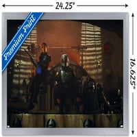 Ratovi zvijezda: Mandalorska sezona-Boba Fett na zidnom plakatu prijestolje Jabbe, 14.725 22.375