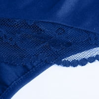 Yuwull ženska čipkasta obloga camisole v vrat bez rukava s tunikom gornji dio v-izreka patchwork solidna boja
