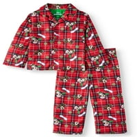 Mickey Mouse Božićni blagdanski blagdanski mali mali mali mali mali pidžama kaputa, set