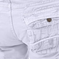Ženske teretne hlače veličine plus s ravnim nogavicama, taktičke aktivne teretne hlače niskog struka s puno džepova
