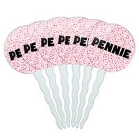 Pennie Cupcake bira vrhove - set - Pink Specksles