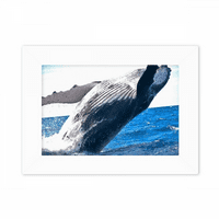 Morski organizam Kit oceanska životinja fotookvir za pričvršćivanje slike umjetničko slikanje radne površine