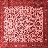 Tradicionalni pravokutni perzijski tepisi u crvenoj boji za prostore tvrtke, 7' 9'