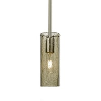 Viseća stropna svjetiljka od 1 do 10 do 10 do na satenskoj nozi od nikla