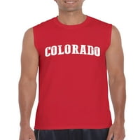 Normalno je dosadno - muške grafičke majice bez rukava, do muškaraca veličine 3xl - Colorado