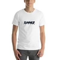 Nedefinirani pokloni 2xl ljetni slasher stil majica s kratkim rukavima s kratkim rukavima