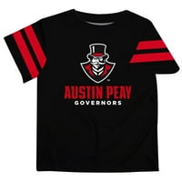 Majica za majicu guvernera države TODDLER Black Austin Peay