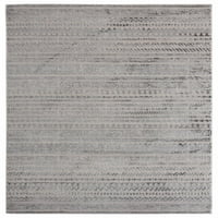 150 180 0,36 Sivi poliesterski olefinski tepih velike veličine