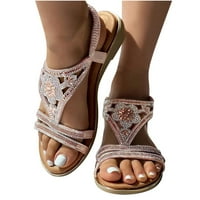 Ženske modne ljetne sandale plaže trendovske cipele ružičaste veličine 9