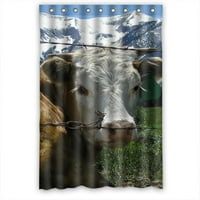 Kupaonska zavjesa za tuširanje od poliesterske tkanine veličine dekorativne zavjese