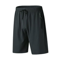 Muške ljetne sportske kratke hlače brzosušeće kratke hlače s džepom s patentnim zatvaračem kratke hlače modne