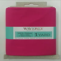 Waverly Inspirations 44 dvorišta pamuk precut čvrsta magenta u boji za šivanje tkanine, svaka