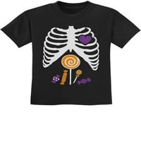 TSTARS Halloween Candy Ribcage majica xray skeleton slatka djeca majice xl