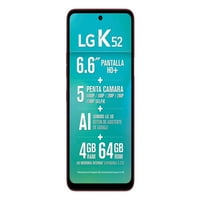 K LM -K520HMW 64GB GSM otključani Android pametni telefon - Crveni