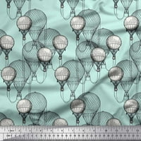 Soimoi Poly Georgette tkanina vrući zrak balon za odmor tkanina tiskano dvorište široko