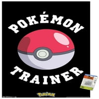Zidni poster Pokemon trenera s gumbima, 22.375 34